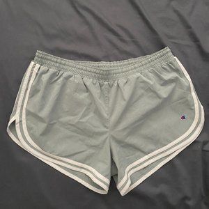 Champion Women's Light Blue Running Shorts